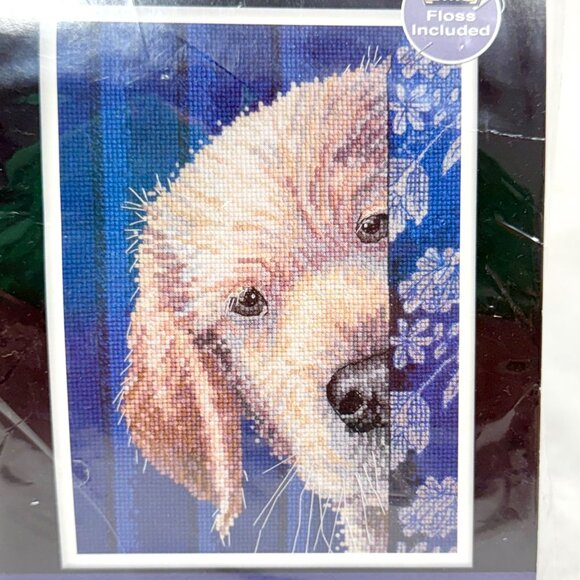 Bucilla "I Didnt Do It" Counted Cross Stitch Kit 5" X 7" - New (2011) - Picture 2 of 5